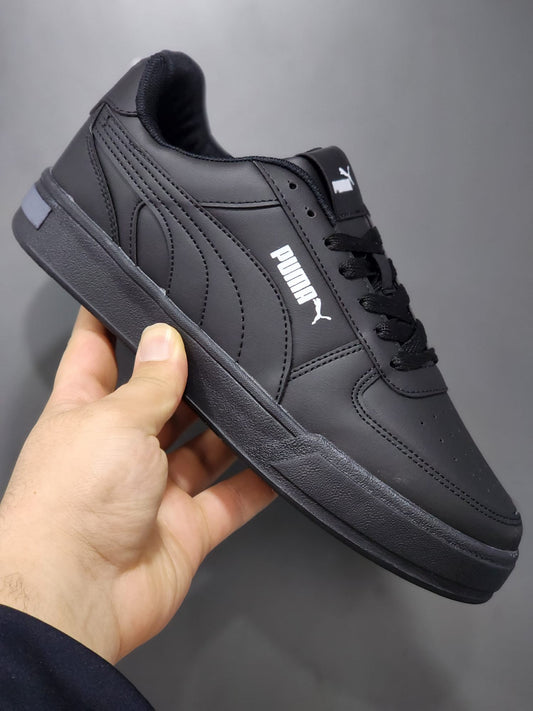 Black Colour Imported Quality Puma Lace Up Sneakers For Mens and Womens