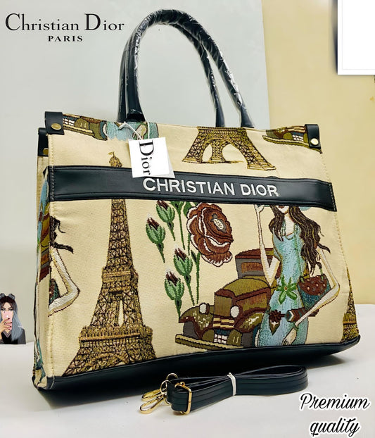 Paris Addition Of Christian Dior Luxury Brand Handbag
