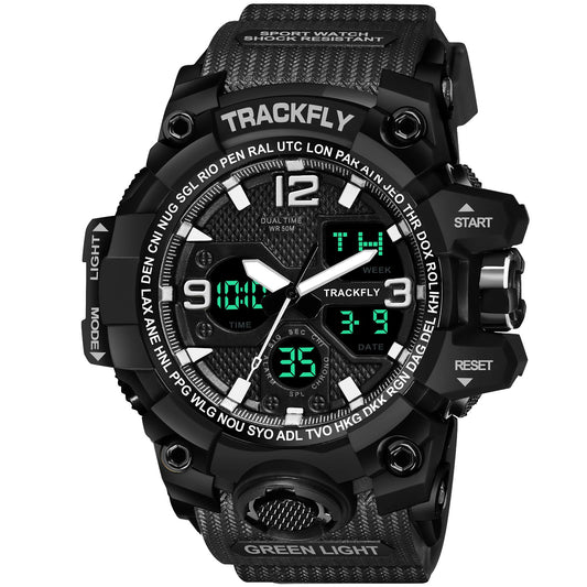 Analog and Digital Waterproof Watch for Kids and Mens